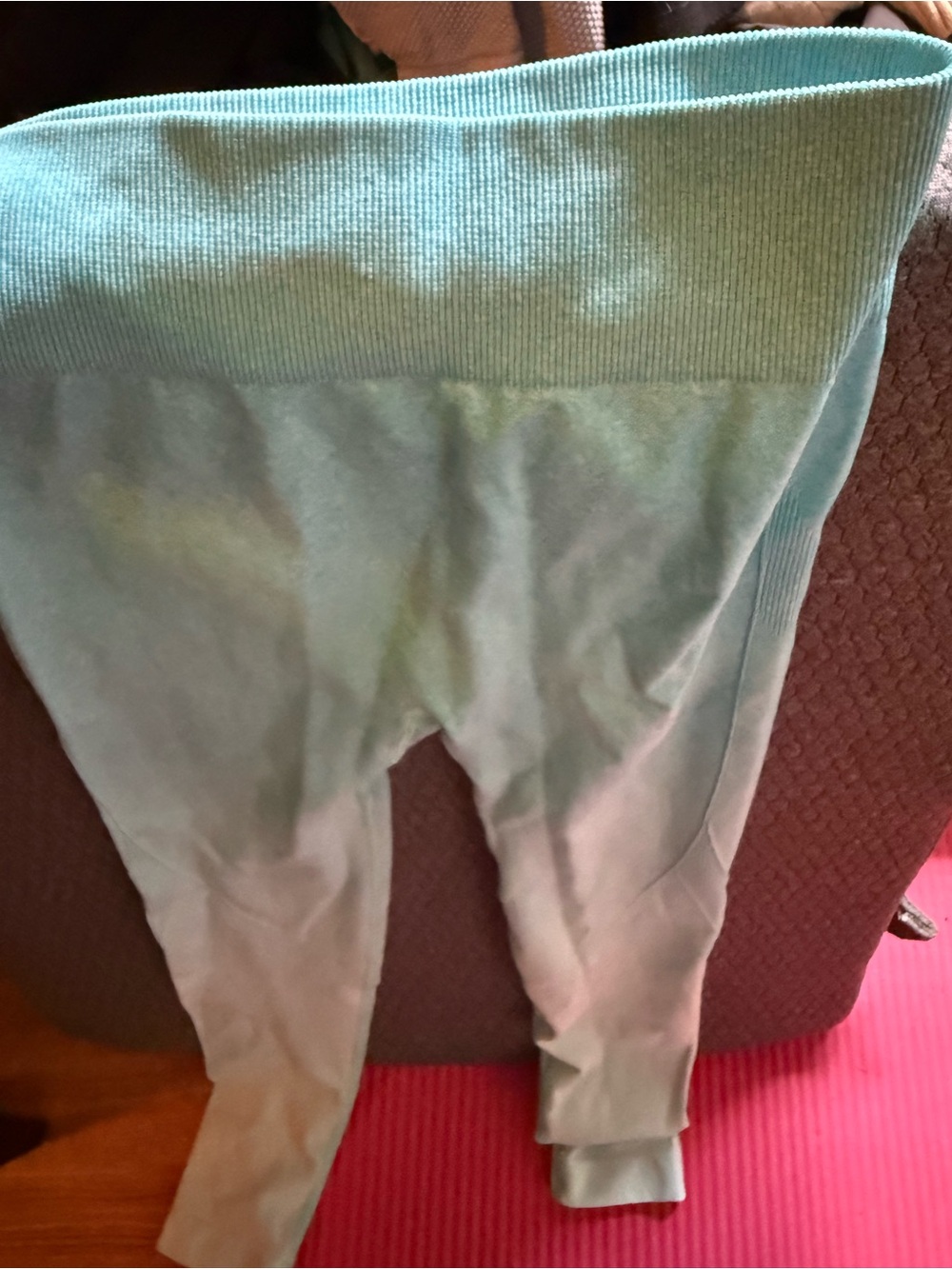 Kids Light Teal Leggings - Brand Not Visible